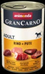 Animonda GranCarno Adult (marha, pulyka) konzerv - Felnőtt kutyák részére (400g)