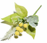 Decorer Set 10 flori artificiale Mimosa 15 cm (A54.40.04deco)