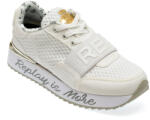 Replay Pantofi sport REPLAY albi, WS6314T, din material textil 40