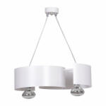 Emibig Lustra moderna alba din metal cu 2 becuri Vixon (306/2)