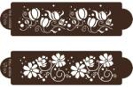 Cakesicq Stencil sablon virágos kert 2db - Cakesicq (ilcPHL.4006)