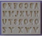 Alphabet Moulds Szilikon penész ábécé stílusú party - Alphabet Moulds (AM0251)