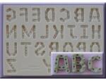 Alphabet Moulds Szilikon forma nagy ábécé - készlet - Alphabet Moulds (AM0253)