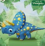Katy Sue Designs Szilikon penész triceratops - Katy Sue (cf0009)