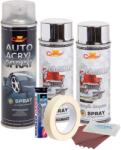 Arts and Crafts Kit complet reparatie si vopsire jante culoare Crom Metalic, V2 (AVX-KVJ-CV2)