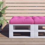 vidaXL Pernă de paleți, roz, 50x50x12 cm, textil (360445) - comfy
