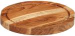 vidaXL Tocător, Ø25x2, 5 cm, lemn masiv de acacia (356966) Tocator