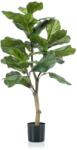 Emerald Ficus artificial Lyrata 90 cm (423648)