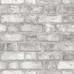 Noma Noordwand Tapet „Homestyle Brick Wall, gri și alb murdar (434257)