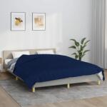 vidaXL Pătură grea, albastru, 220x240 cm, 15 kg, material textil (3154810) - comfy Patura