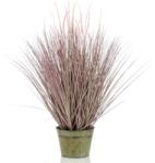 Emerald Iarbă artificială Pennisetum, 99 cm, în ghiveci de zinc (435933)