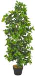 vidaXL Plantă artificială dafin cu ghiveci, verde, 120 cm (280180)