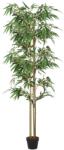 vidaXL Arbore din bambus artificial 1520 de frunze 200 cm verde (358979)