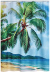 RIDDER Perdea de duș Palm Beach, 180 x 200 cm (425975) - comfy Perdea de dus