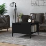 vidaXL Măsuță de cafea, negru, 55x55x36, 5 cm, lemn prelucrat (821085) - comfy Masa de cafea