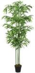 vidaXL Arbore din bambus artificial 384 de frunze 120 cm verde (358993)