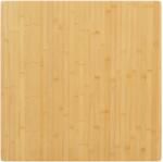 vidaXL Blat de masă, 90x90x4 cm, bambus (352709)
