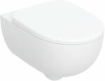 Geberit Selnova fali WC készlet, mélyöblítésű, Premium, zárt forma, Rimfree, WC-ülőkével (501.991. 00.1) (501.991.00.1)