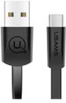 USAMS SJ200TC01 1, 2m USB/Type-C fekete adat- és töltőkábel (SJ200TC01)