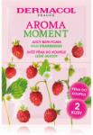 Dermacol Aroma Moment Wild Strawberries spuma de baie pachet pentru calatorie 2x15 ml