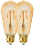 EGLO KÉSZLET 2x LED Izzó VINTAGE ST64 E27/6W/230V 2200K - Eglo 11783 11783 (EG11783)