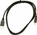 Akyga USB-A apa - MiniUSB-B apa Adat- és töltőkábel 1.8m - Fekete (AK-USB-03)