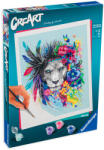 Ravensburger Set de pictură pe număr Ravensburger CreArt - Leu (20130)