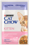 Cat Chow 52x85g Cat Chow Kitten bárány & cukkini nedves macskatáp