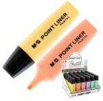 M&G Evidențiator pastel M&G Point Liner, mix de 6 culori