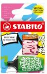 STABILO Evidențiator STABILO BOSS MINI by Snooze One - set de 3 buc