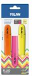 MILAN Highlighter MILAN Fluo Marker - set 3 buc - tonerdepot - 14,36 RON