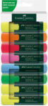 Faber-Castell Faber-Castell: 1548 Fluorescent 8 db-os szövegkiemelő filctoll szett (254848) - jatekshop