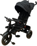 L-SUN Tricicleta cu scaun reversibil si pozitie de somn, SL02 - Negru (SL02N)