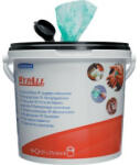 Kimberly-Clark 7775 WypAll víz nélküli késztisztító kendő vödörrel, 270x270mm, 90lap/csomag