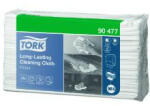 TORK 90479 többször használatható tiszítókendő, hajtott fehér, 90 db/csomag, W4