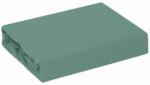 EUROFIRANY Adela jersey pamut gumis lepedő Menta 220x200 cm +30 cm
