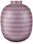 Pip Studio dekor váza Stripes Lilac - többszínű Univerzális méret