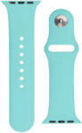  Silicone óraszíj Apple Watch 2/3/4/5/6/7/8/9/SE, 38/40/41mm szilikon óraszíj, világoskék