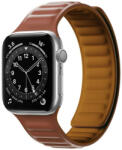  Magnetic Strap Apple Watch 7/8/9, 45mm mágneses óraszíj, barna