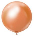  Óriás léggömb 24" 60cm chrome, króm, réz (LUFI696674)