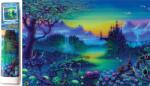 NORIMPEX - Puzzle Pictura cu diamant: Castelul misterios 30x40cm - 1 - 39 piese