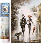 NORIMPEX - Puzzle Pictura cu diamant: Plimbare romantica 30x40cm - 1 - 39 piese