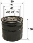 VALEO Filtru ulei VALEO 586018 (586018) - automobilus