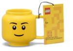 LEGO® Cană mică LEGO® din ceramică, Cap de băiat, Galben (40460800)
