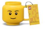 LEGO® Cană mare LEGO® din ceramică, Cap de băiat, Galben (41460800)