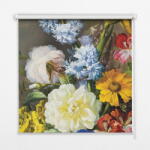  COLORAY. HU Roló függöny Csokor virág Sötétítő redőny (gumi bevonattal) 120x140 cm
