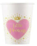 Procos Hercegnők Little Princess papír pohár 8 db-os 200 ml FSC (PNN96477)