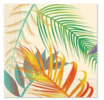 Procos Levél Tropical Leaves szalvéta 20 db-os 33x33 cm FSC (PNN95700) - kidsfashion