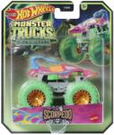 Mattel Hot Wheels Monster Truck Glow In The Dark Masinuta Scorpedo Scara 1: 64 (MTHCB50_HWC83) - etoys