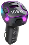 Earldom FM Трансмитер Earldom ET-M99, Bluetooth, USB, Type-C, QC, 3.1A, Черен - 17767